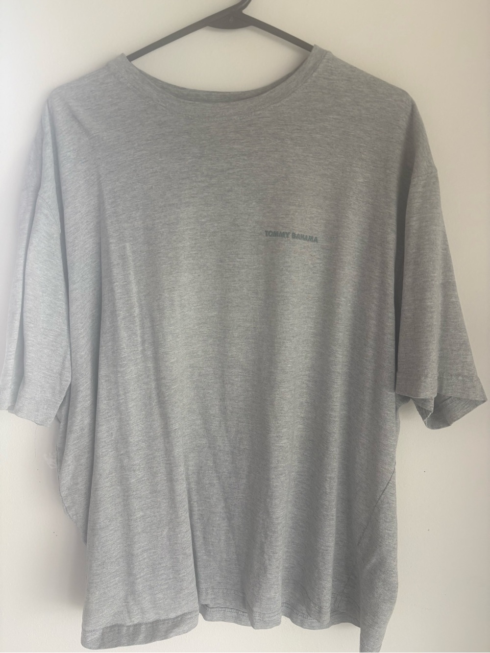 Tommy Bahama Gray Short Sleeve Crewneck Tee
